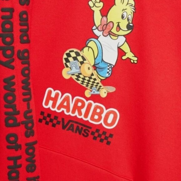 Vans x HARIBO Big Kids' Pullover Hoodie (Red) - Picture 2 of 4